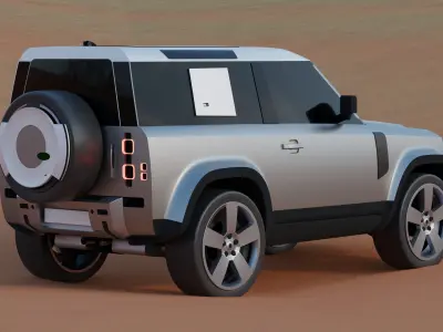 Land Rover Defender - 2023 3D model