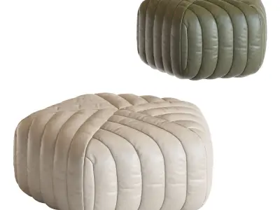 FIVE OTTOMAN 3D model