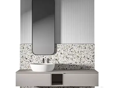 Luxury Bathroom 301 3D model