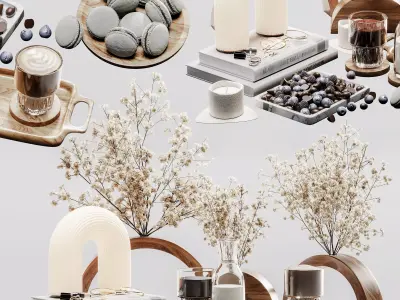 decorative set 146 3D model