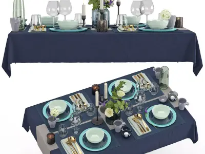 Serving Tableware 11 3D model