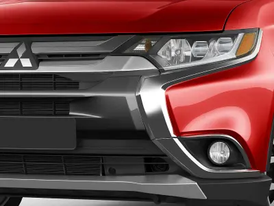 Mitsubishi Outlander 2016 3D model