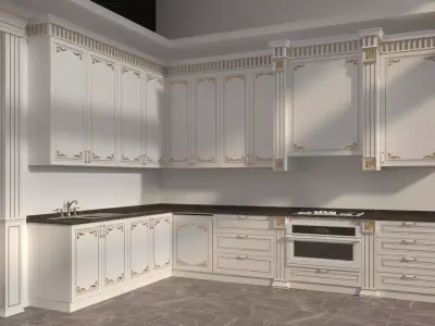 Classic kitchen 3D model