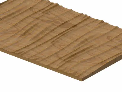 Decorative panel STL 3D model