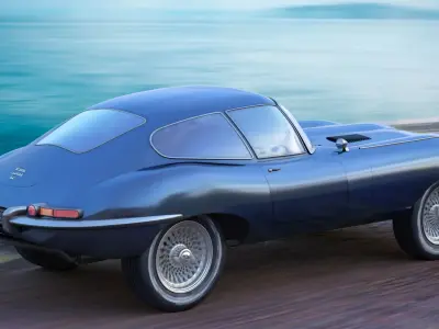 Jaguar E Type 3D model