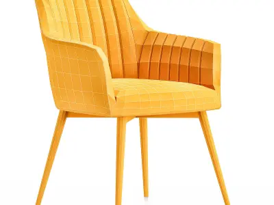 Armchair Lexi  Low-poly 3D model