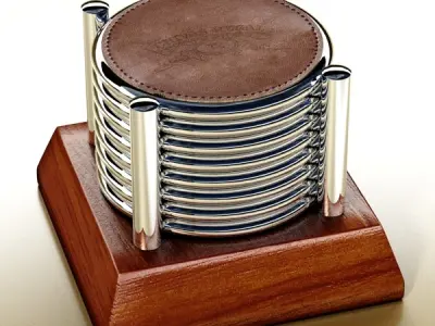 Chivas Regal Coasters - High Detailed 3D model