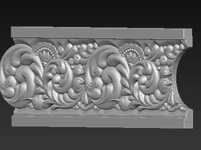 Decorative Marble 7 3D Model 3D print model
