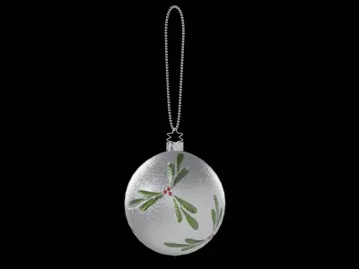 Christmas ornaments style2 3D model