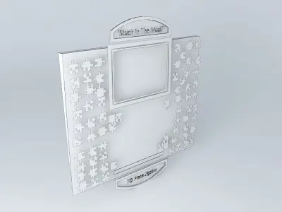 Jigsaw Bob the Builder Stuck in the Mud 70  Lockable Pieces Free 3D model