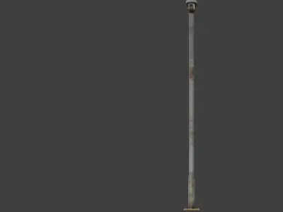 LAMP - street lighting low poly object Free low-poly 3D model