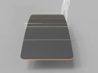 Teqball Table 2 3D model