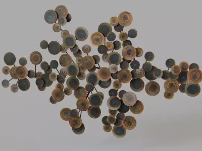 Rizzo Wall Sculpture 3D model