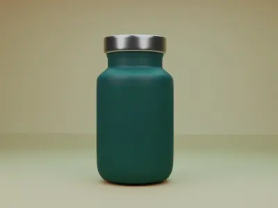 High-Quality Medicine  pill bottle for Multiple Uses  Free 3D model