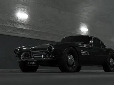 Tunnel low poly model 3D model