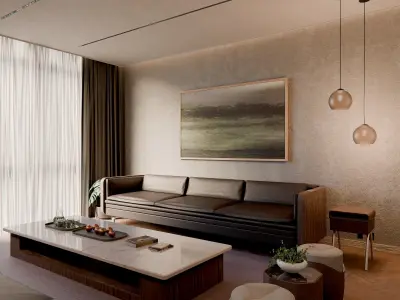 Living Room 3D model