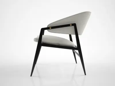 Gio Ponti Lounge chair 3D model