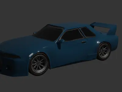 Devon gtx 2009 Low-poly 3D model