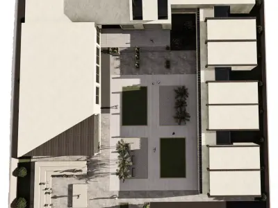 6 Complete Architecture Student Projects Pack  3D model