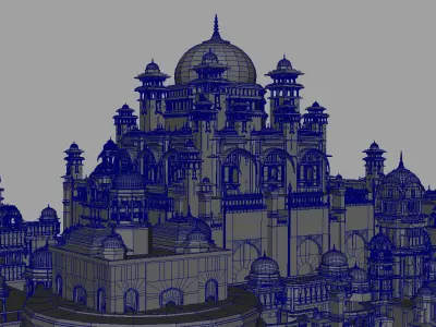 fort 3d model castle 3D model