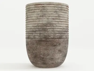 Elegant Ceramic Vase 3D model purchase