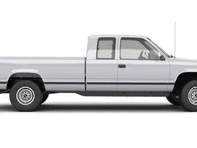 GENERIC PICKUP TRUCK 27 3D model