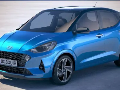 Hyundai i10 2020 3D model