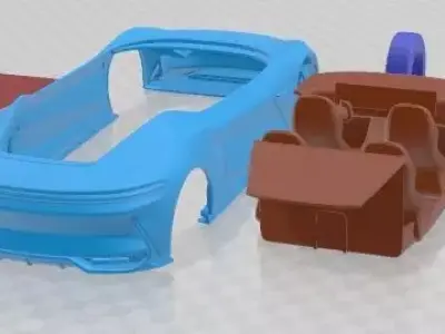 BYD e SEED GT 2019 Printable Car  3D print model