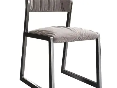 Camerich Ming Dining Chair 3d model Low-poly 3D model