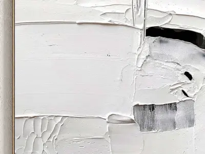 Plaster Two Photo Frame 142 Low-poly 3D model