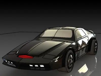 Pontiac Firebird Kitt Free 3D print model