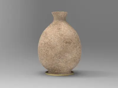 Boco Vase Low-poly 3D model