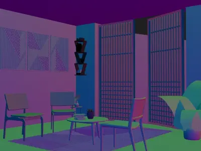 Architecture Interior 3D model