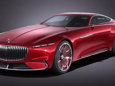 Mercedes Vision Maybach 6 Concept 3D model