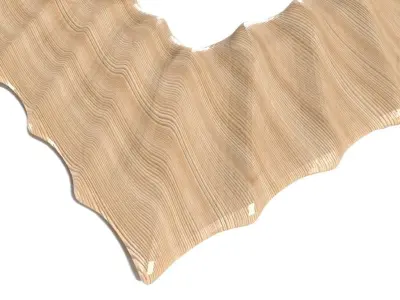 Frame-036 wooden frame 3D model