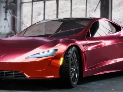 Tesla 2023 Roadstar 3D model