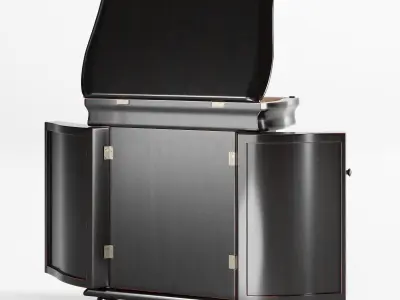 Cabinet-drawers for jewelry 3D model