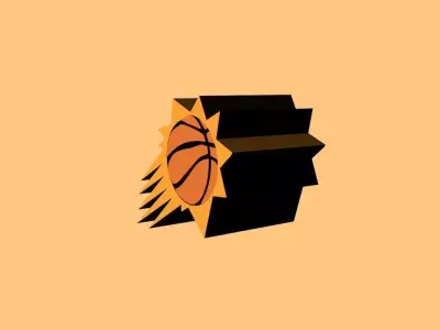 Phoenix Suns Team Logo 3D model