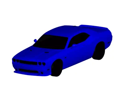 Dodge Challenger 2010 3D model
