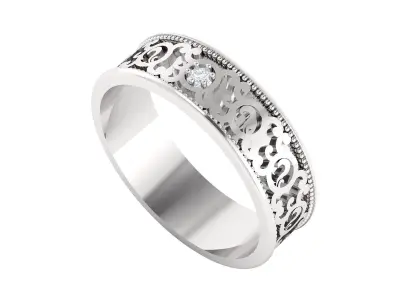 Diamond Ring 3D model 3