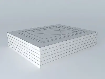 marquetry box marcheterie box box ornament decorative object Free 3D model