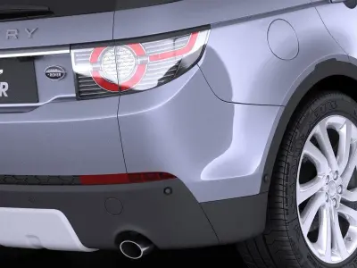 Land Rover Discovery Sport 2016 3D model