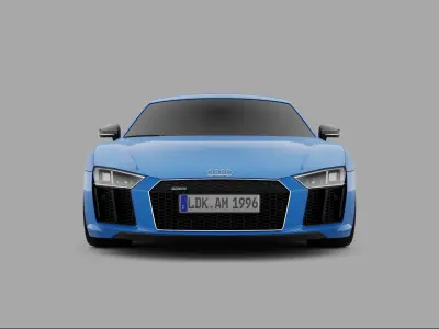 Audi R8 V10 Plus 3D model