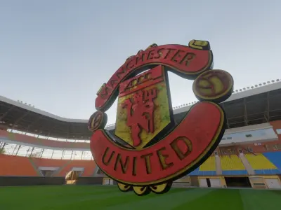 mufc Manchester United  fan club medallion 3D model