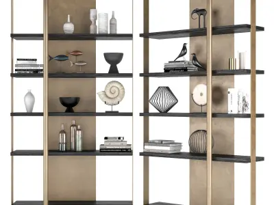 Caste Holt bookcase 3D model