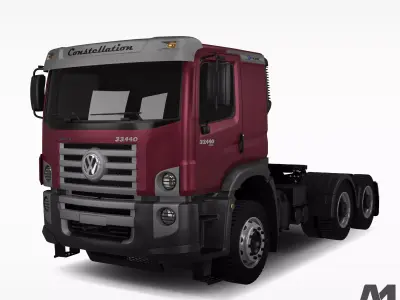 Volks Constellation 33 440 Low-poly 3D model