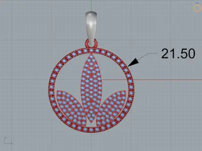 Pendant Herbalife 3D print model