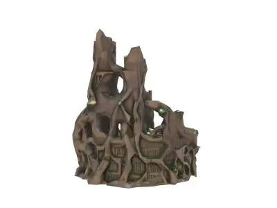 Enchanted Maze Tower Low-poly 3D model