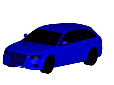 Audi Allroad  3D model