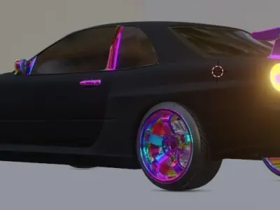 Nissan Skyline GTR 3D model